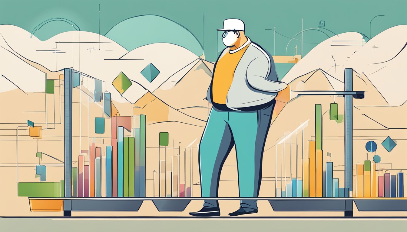 A person weighing options, analyzing data, and confidently choosing a
path
forward